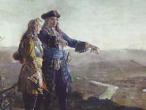 Amedeo di Savoia e suo cugino Eugenio a Superga
