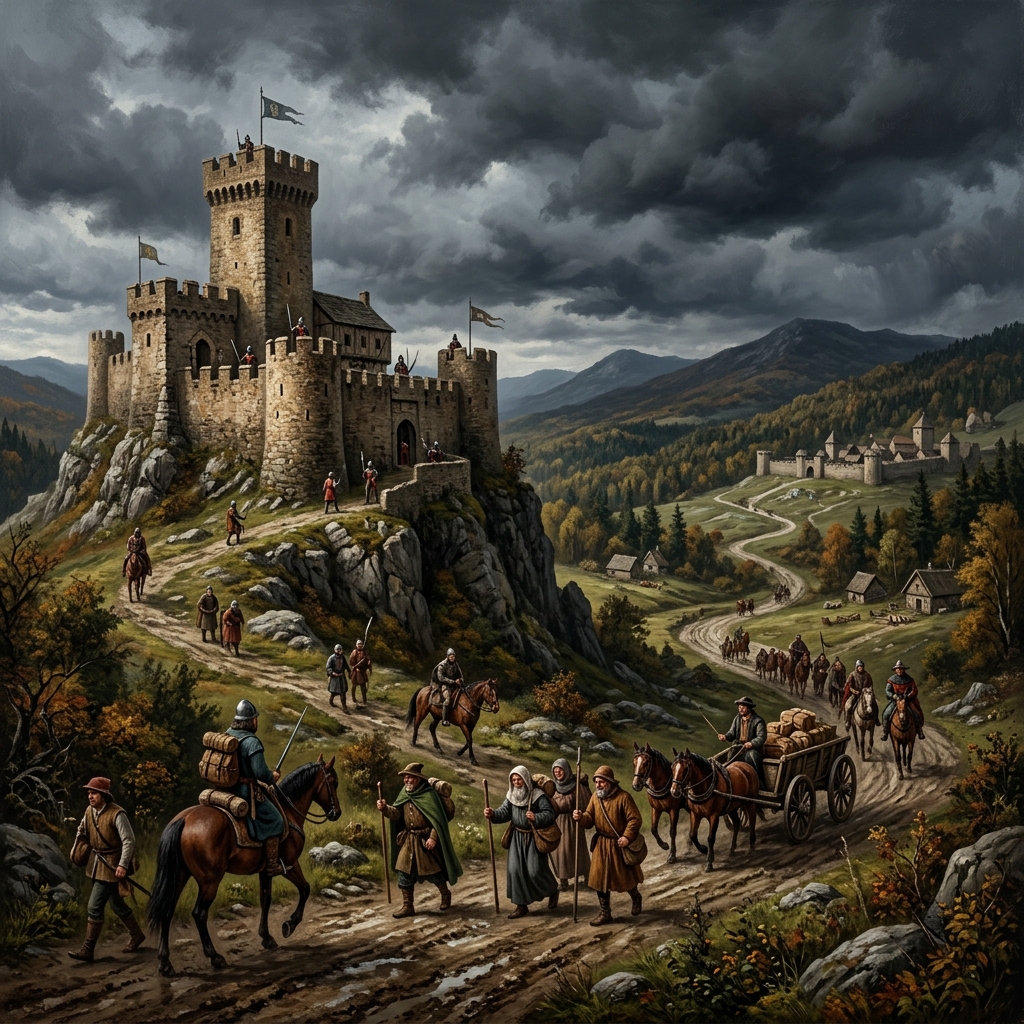 Medioevo - Fortificazioni e castello